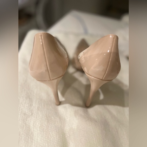 NEW -Thalia Nude Clear Heels with rhinestones! - Picture 5 of 10